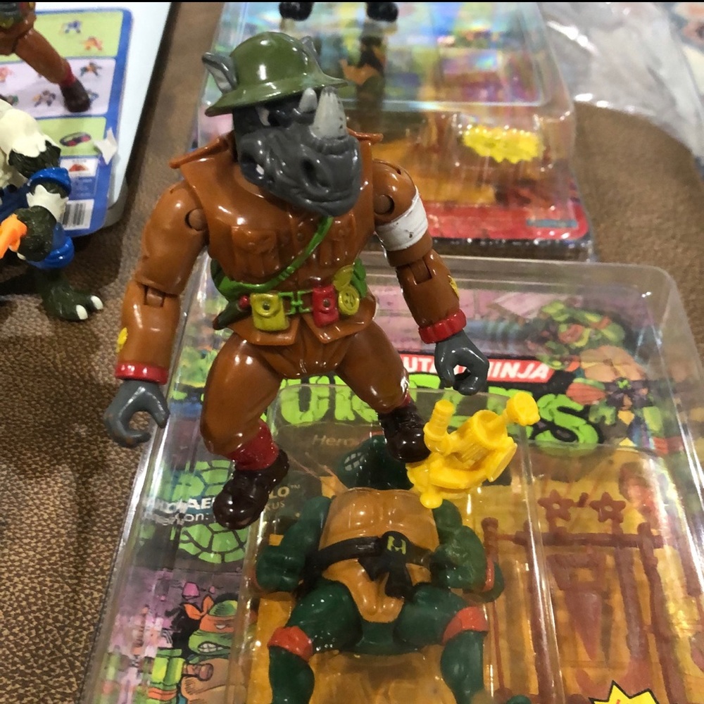 TMNT DIMWIT DOUGHBOY ROCKSTEADY